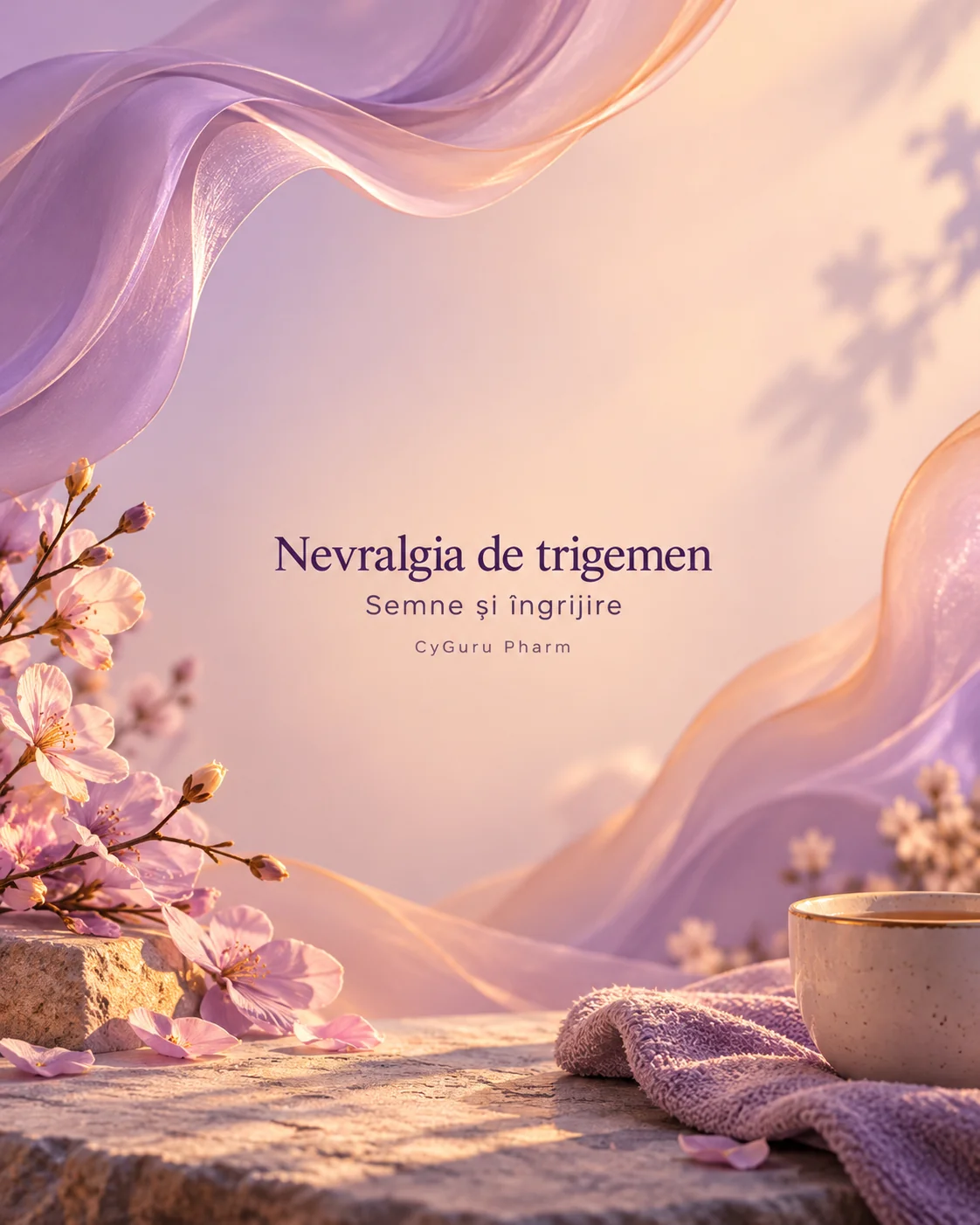 Nevralgia de trigemen — ilustrație editorială CyGuru Pharm